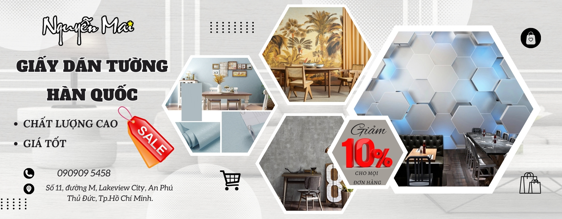 Giấy dán tường Nguyễn Mai