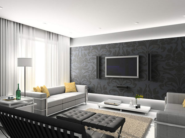 Trang trí căn phòng bằng giấy dán tường cho không gian sống tươi mới