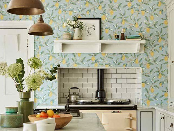 5 cách sử dụng giấy dán tường trong nhà bếp