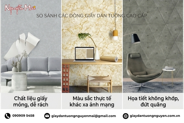 5 Sai Lầm Xương Máu Khi Mua Giấy Dán Tường Giá Rẻ Trên Mạng
