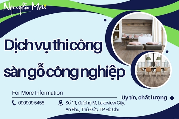 Dịch vụ thi công sàn gỗ công nghiệp trọn gói TPHCM