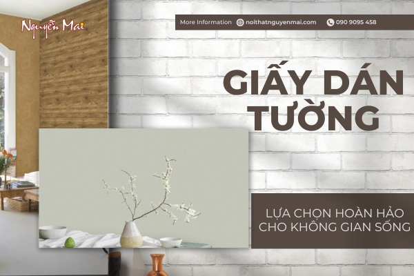 Giấy dán tường: Lựa Chọn Hoàn Hảo Cho Không Gian Sống Của Bạn