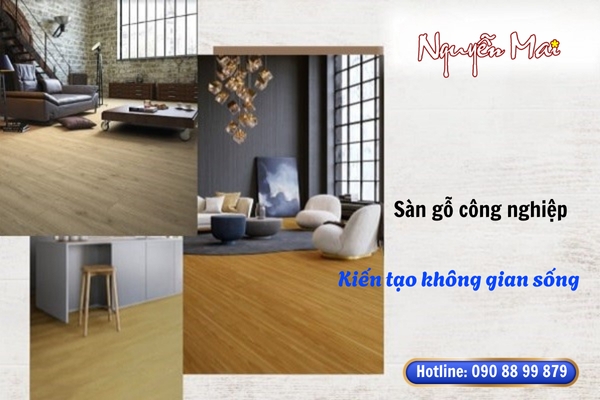 Sàn gỗ công nghiệp kiến tạo không gian sống sang trọng, cao cấp