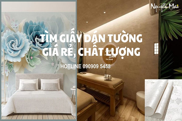 Tìm Mua Giấy Dán Tường Giá Rẻ, Chất Lượng