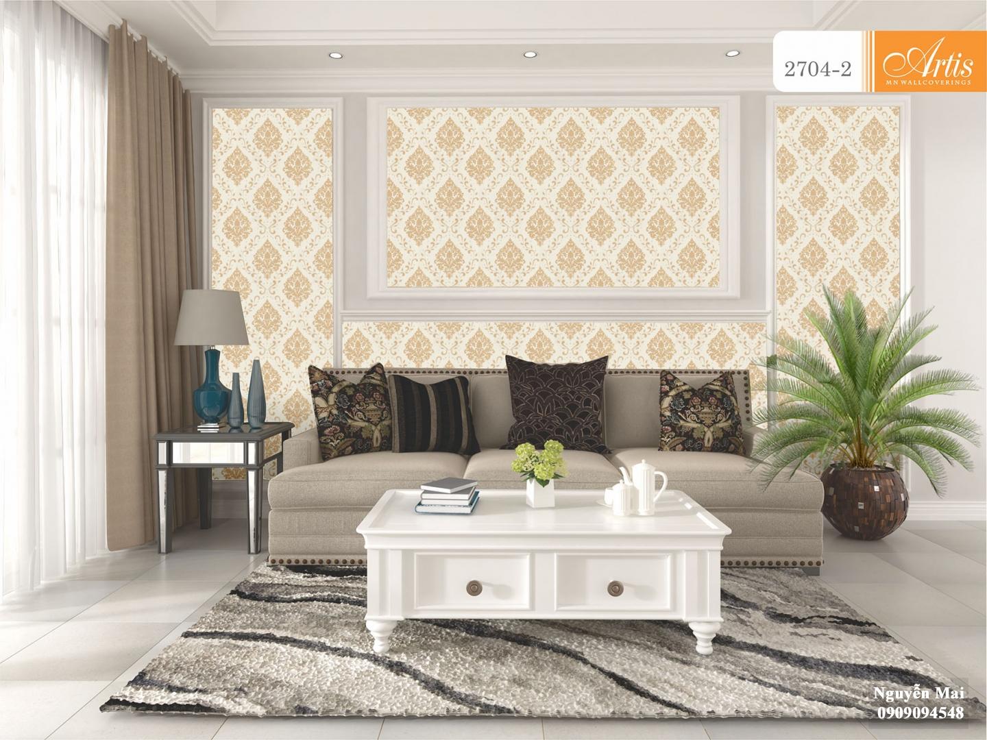 Giáy dán tường Artis 2704-2