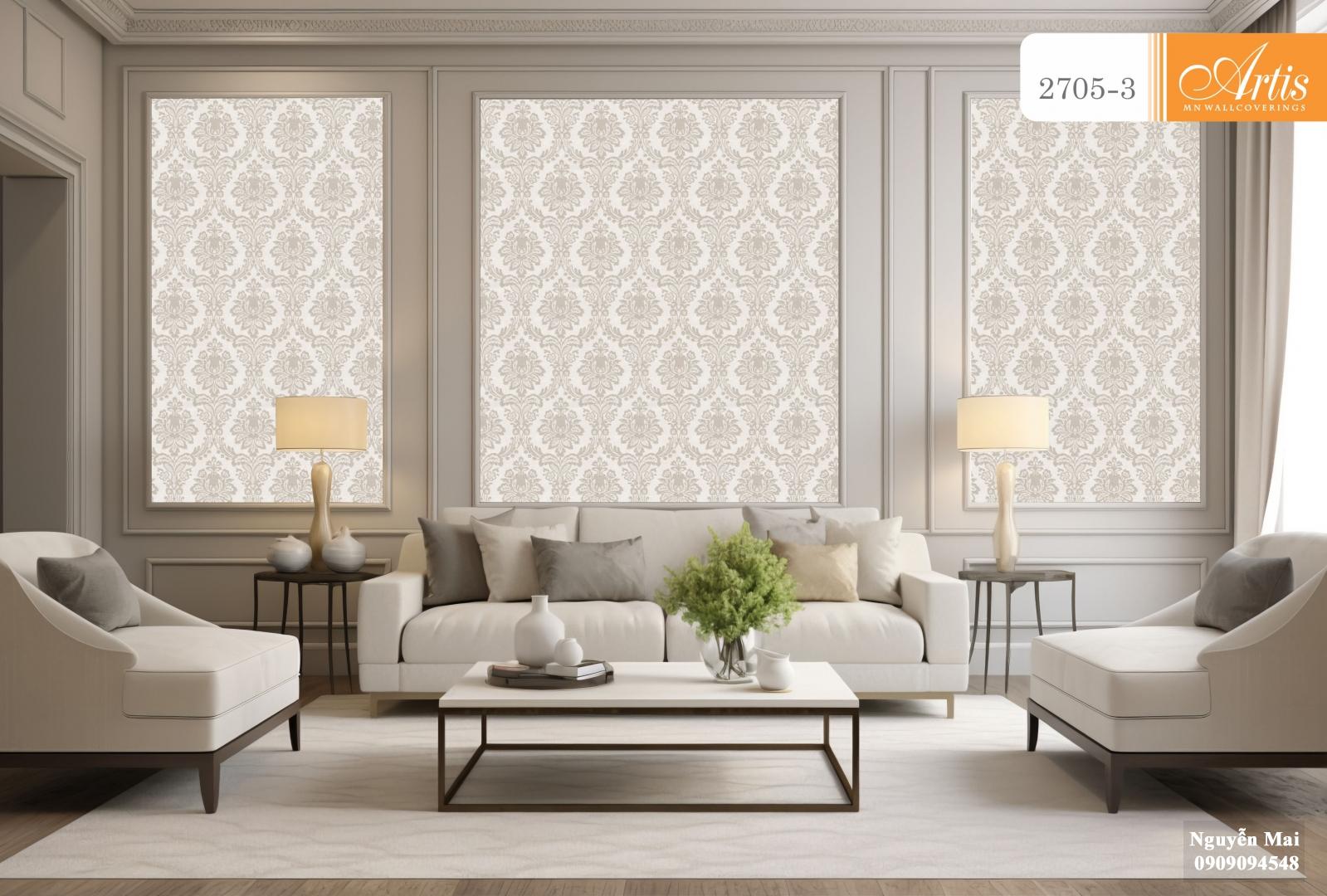 Giáy dán tường Artis 2705-3