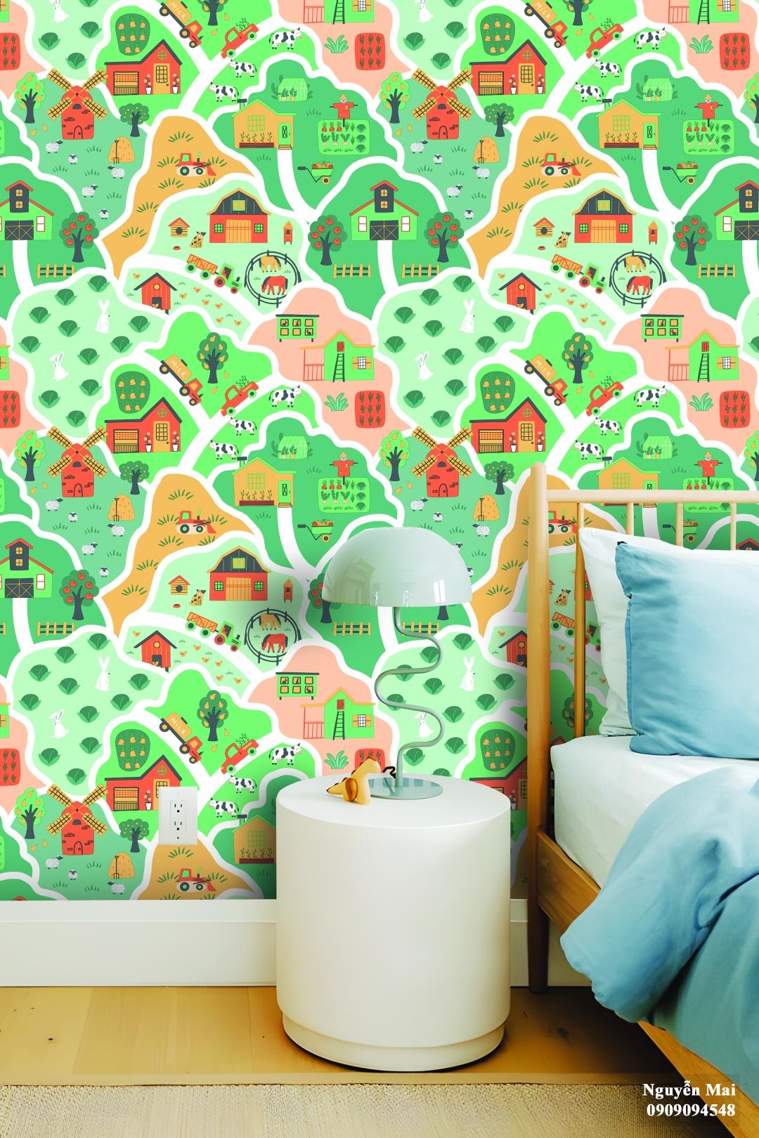 Giấy dán tường Dream World  5169-1