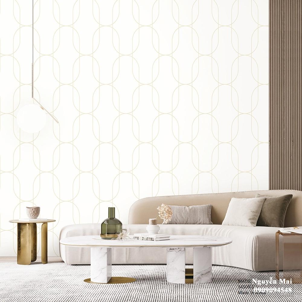Giấy dán tường Matie 34509-1,34508-1m