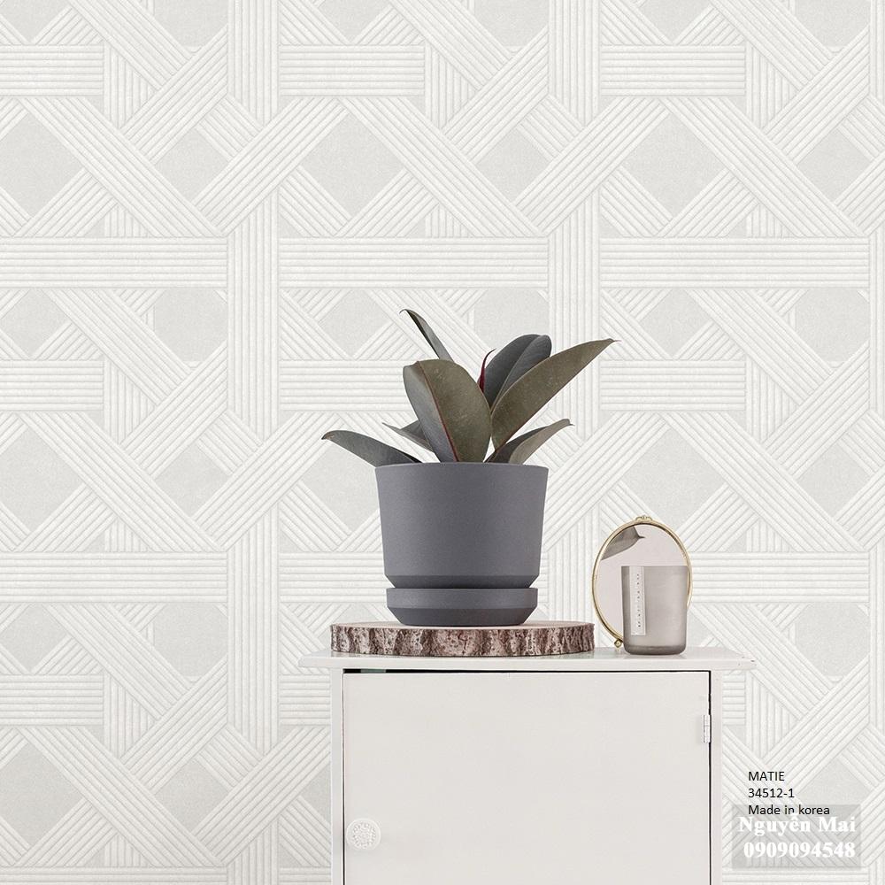 Giấy dán tường Matie 34512-1m