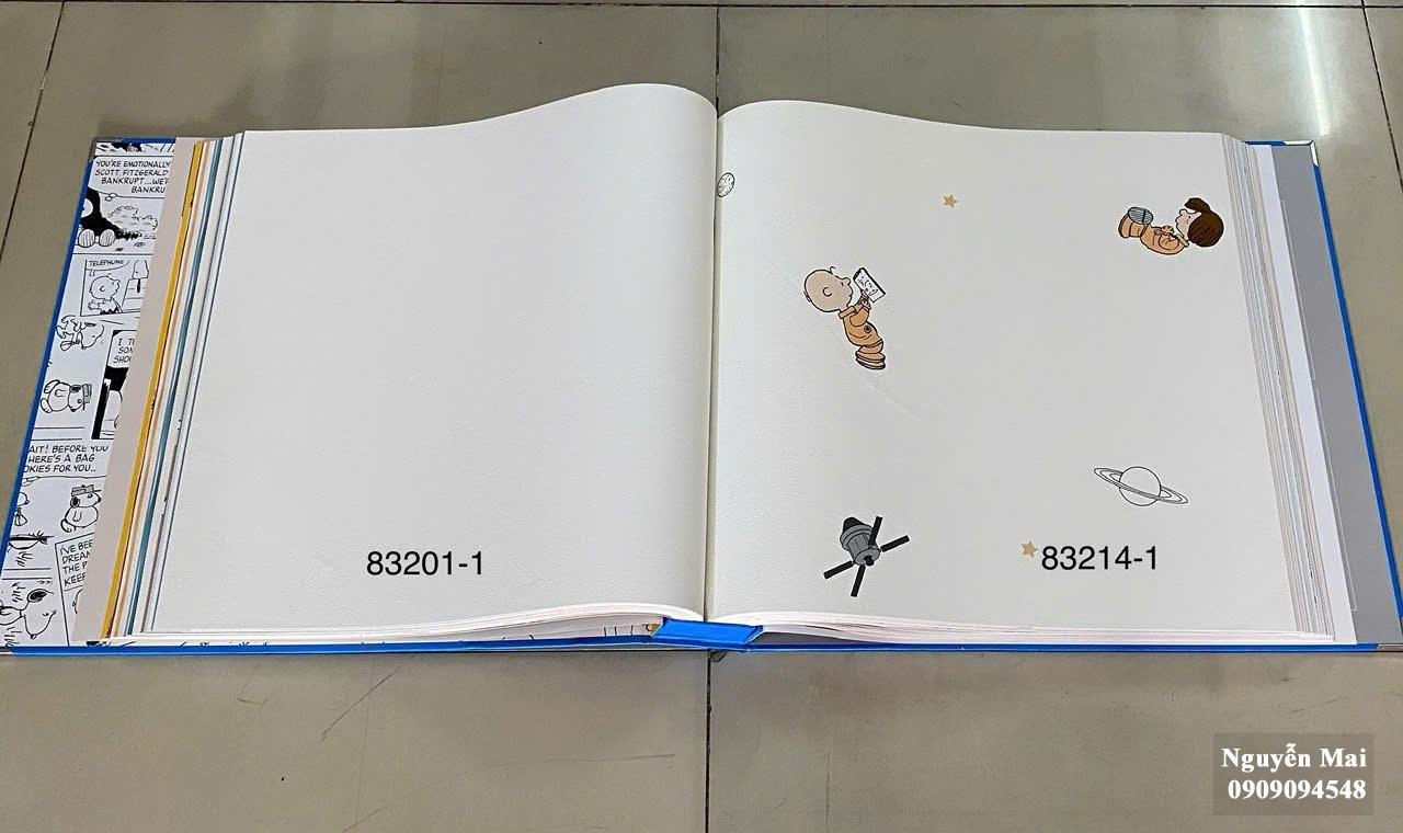 Giấy dán tường PEANUTS  83201-1+83214-1