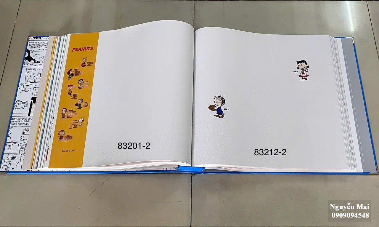 Giấy dán tường PEANUTS  83201-2+83212-2