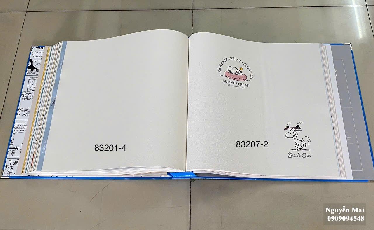 Giấy dán tường PEANUTS  83201-4-83207-2