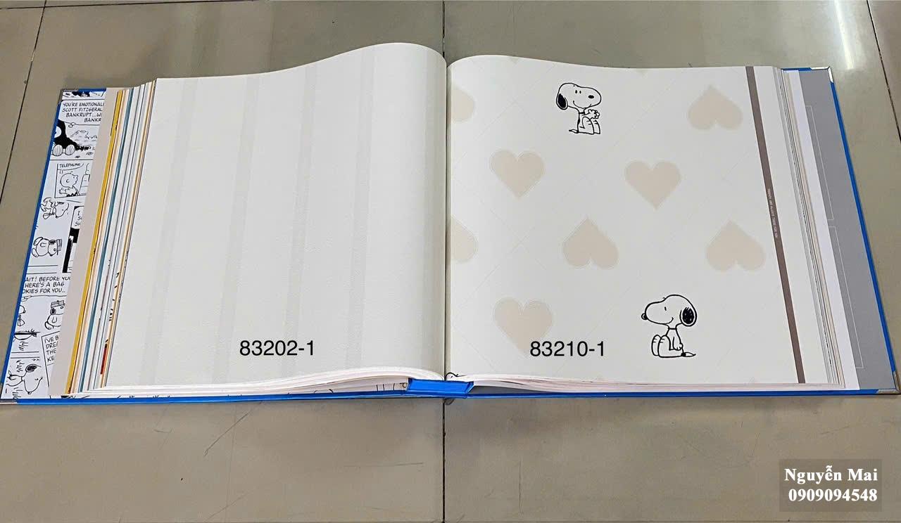 Giấy dán tường PEANUTS  83202-1+83210-1