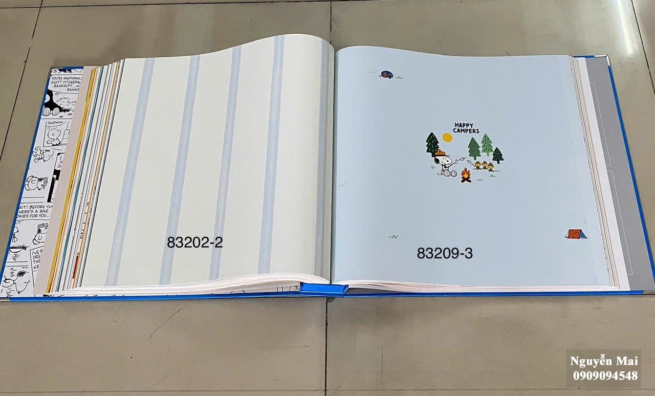 Giấy dán tường PEANUTS  83202-2+83209-3