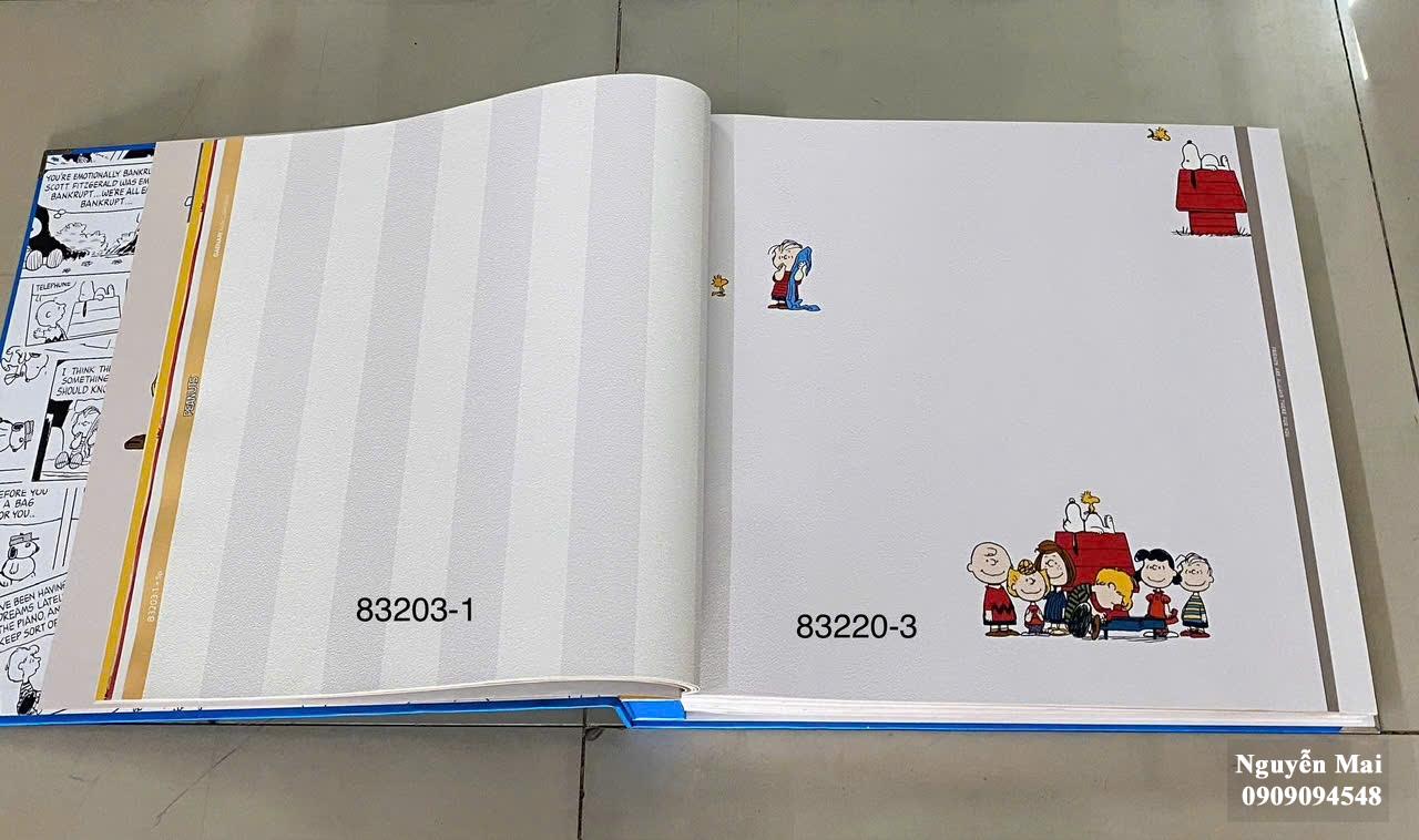 Giấy dán tường PEANUTS  83203-1+83220-3