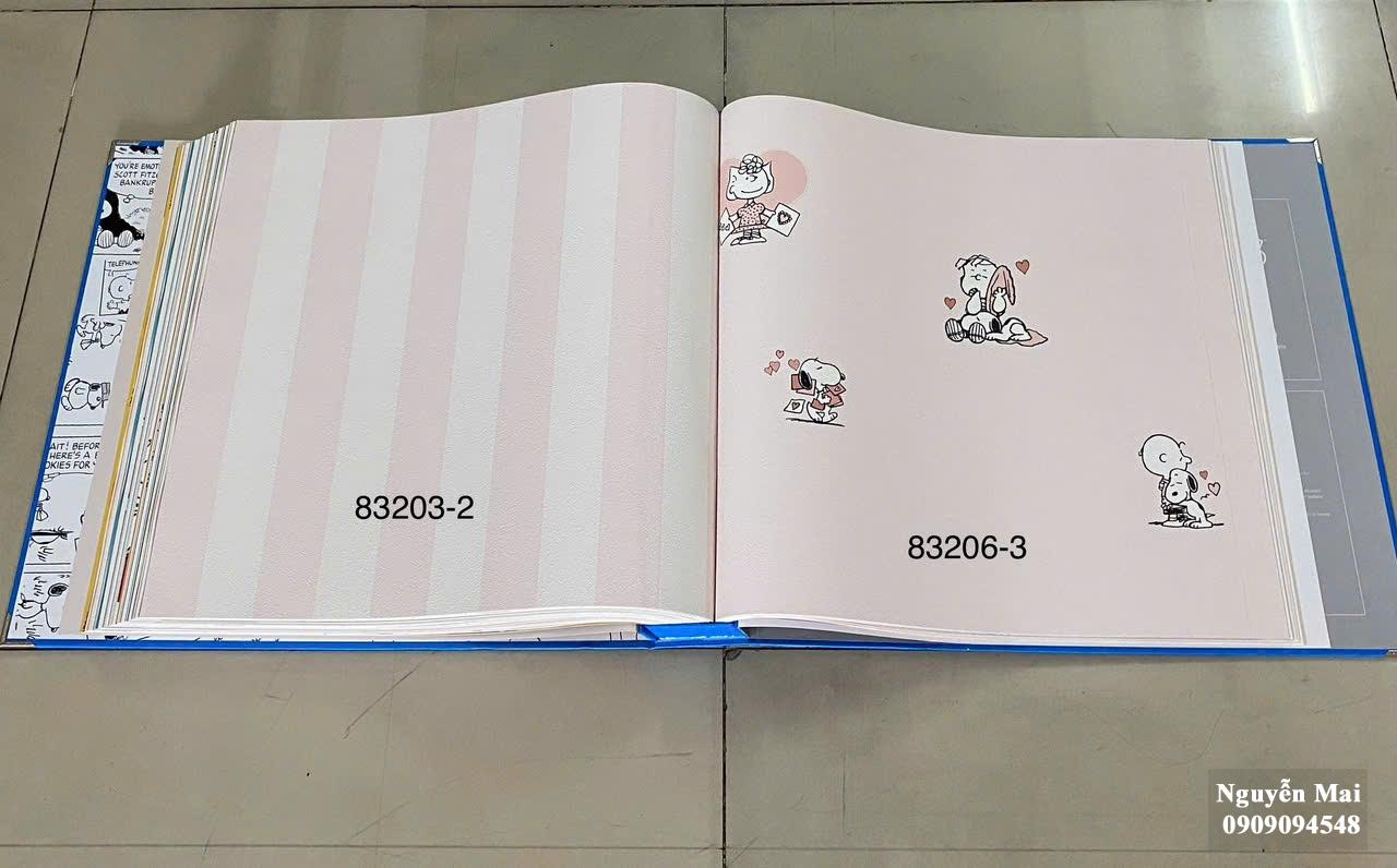 Giấy dán tường PEANUTS  83203-2+83206-3
