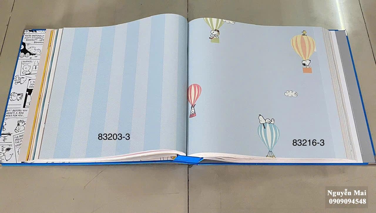 Giấy dán tường PEANUTS  83203-3+83216-3