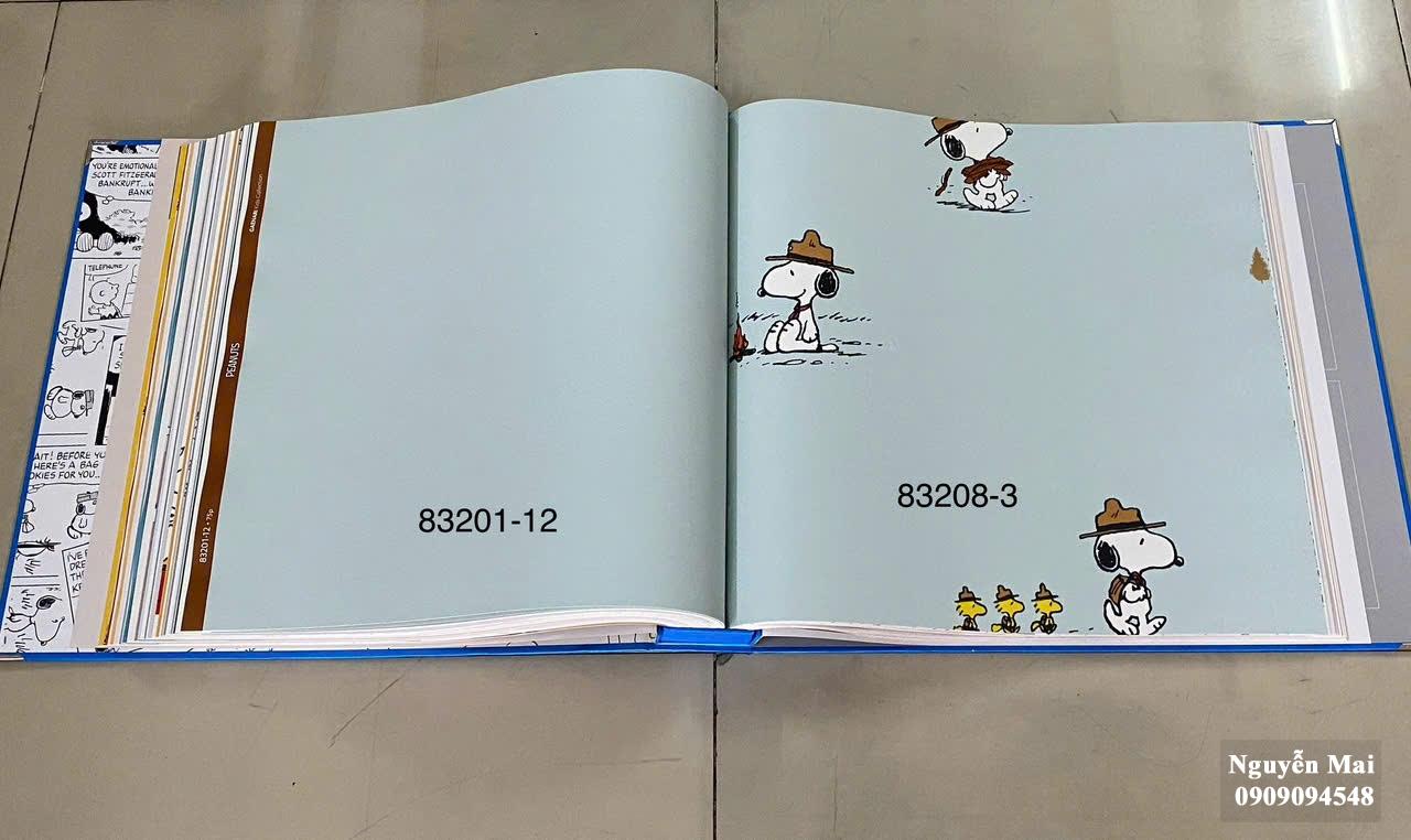 Giấy dán tường PEANUTS  83208-2+83201-12