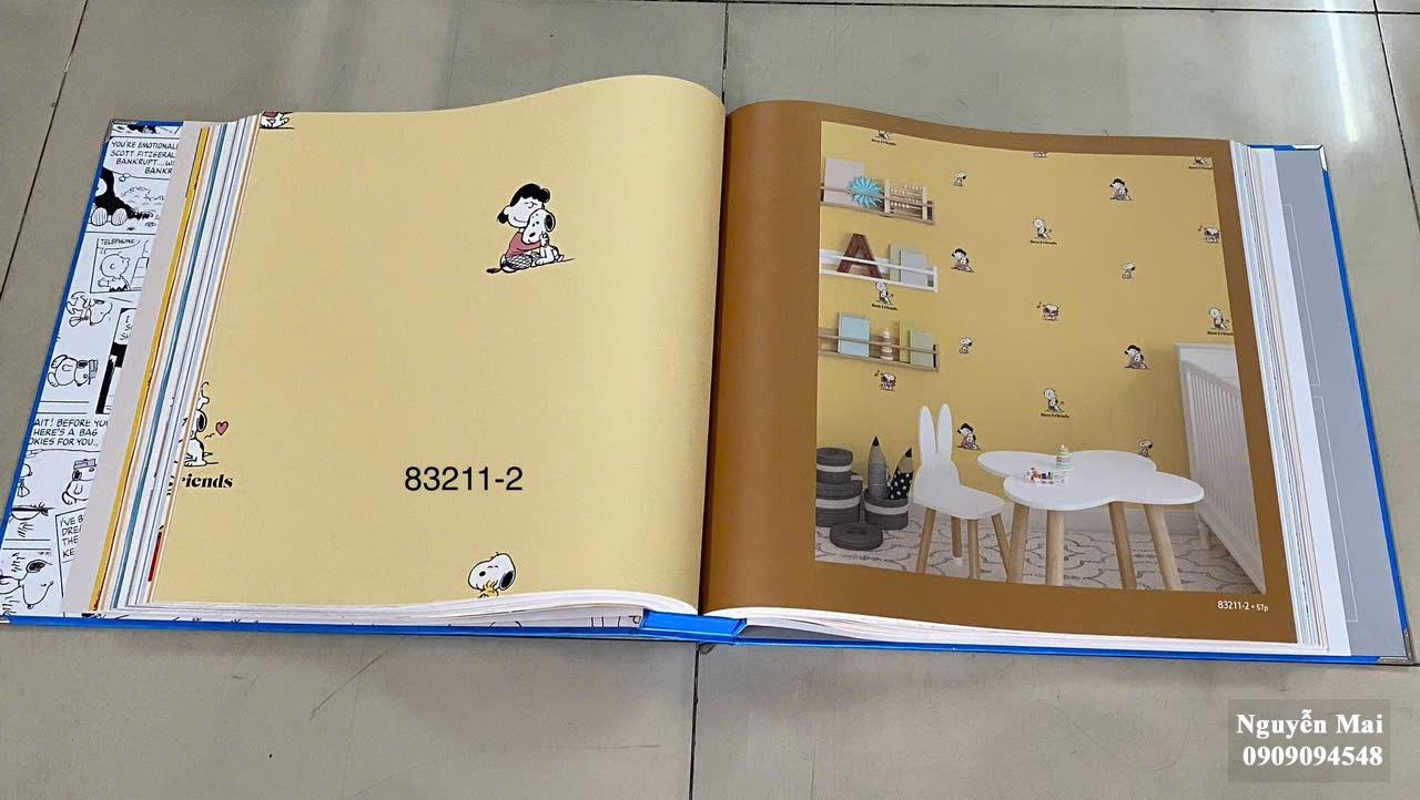 Giấy dán tường PEANUTS  83211-2