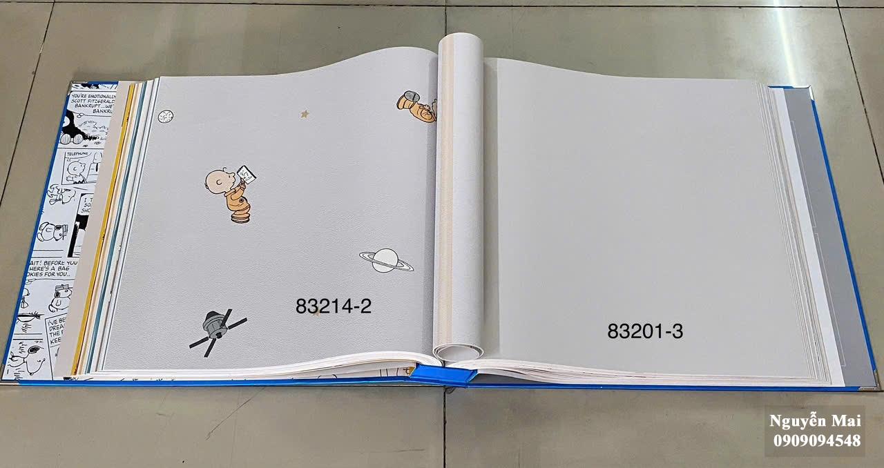 Giấy dán tường PEANUTS  83214-2+83201-3