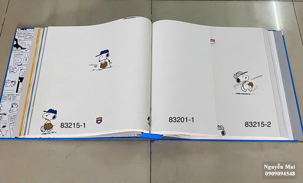 Giấy dán tường PEANUTS  83215-1+83201-1+83215-2