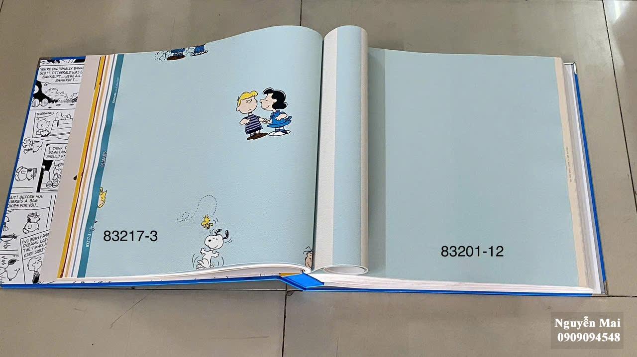 Giấy dán tường PEANUTS  83217-3+83201-12