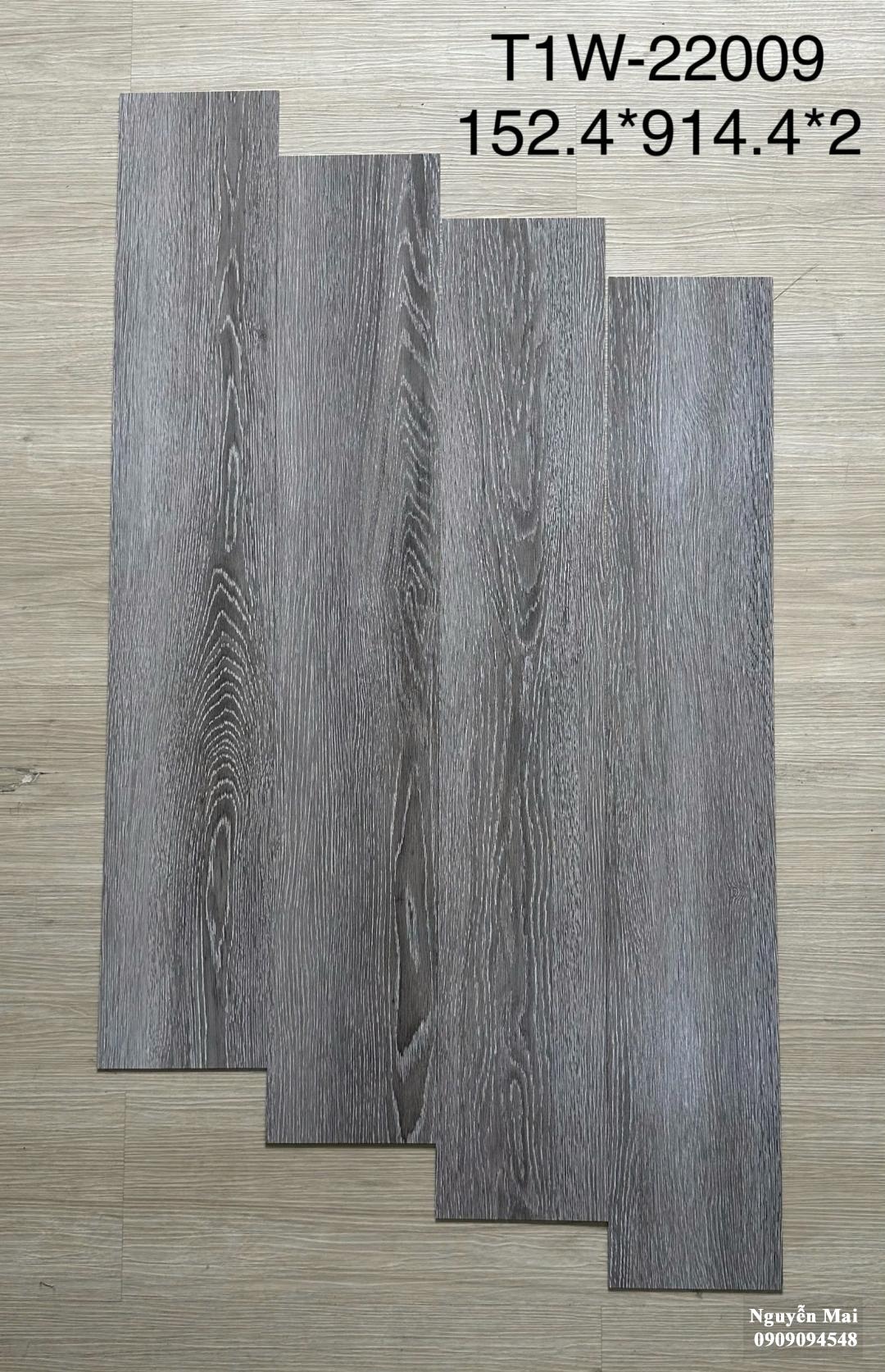 Sàn nhựa 2mm keo rời 22009