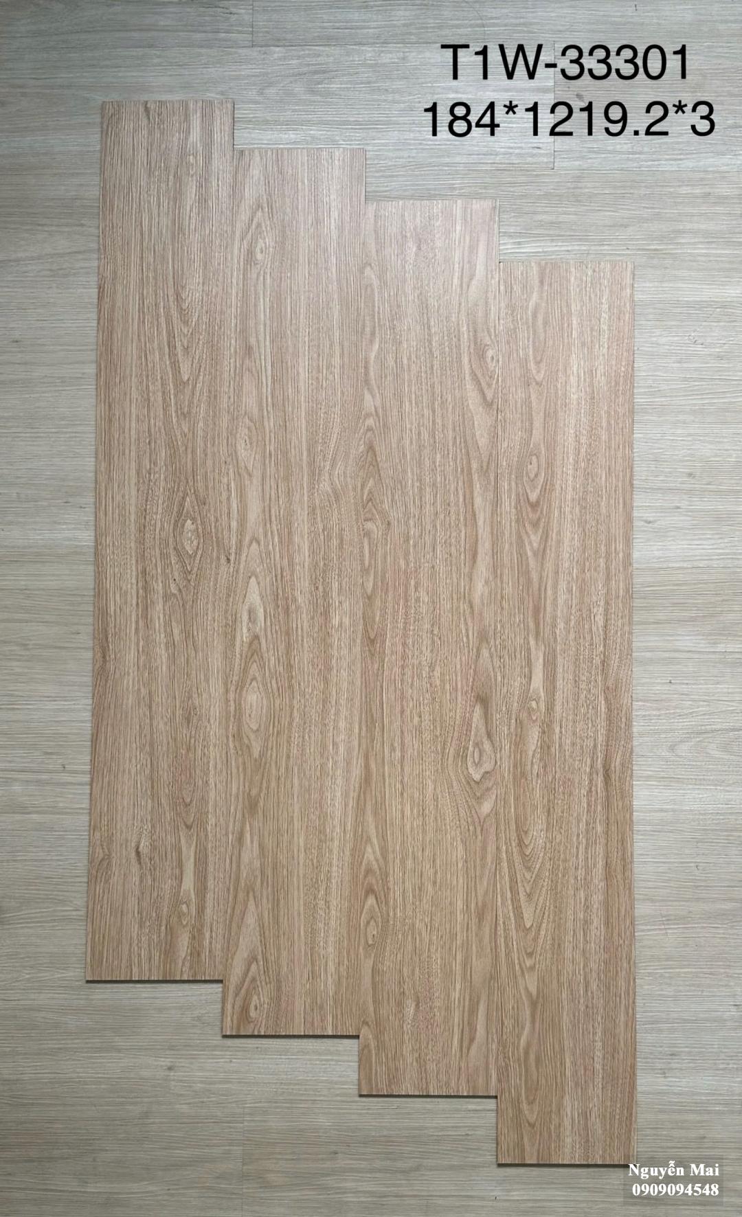 Sàn nhựa 3mm keo rời 33301