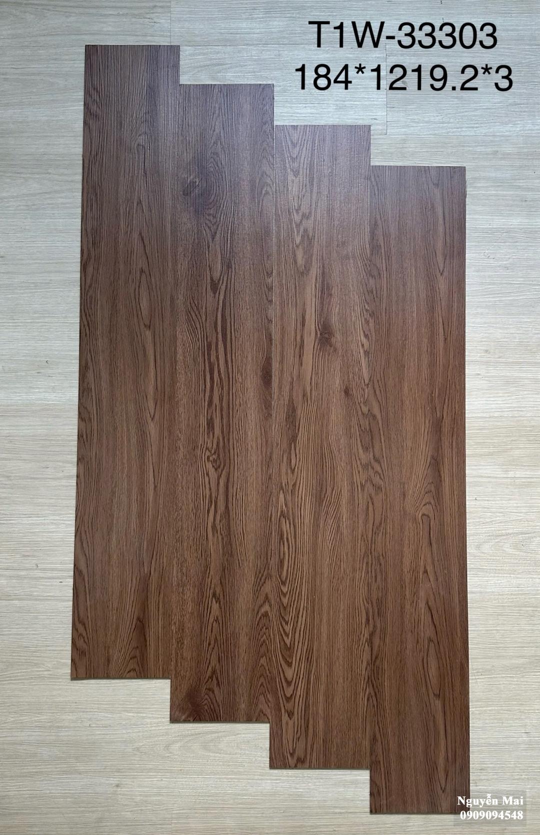 Sàn nhựa 3mm keo rời 33303