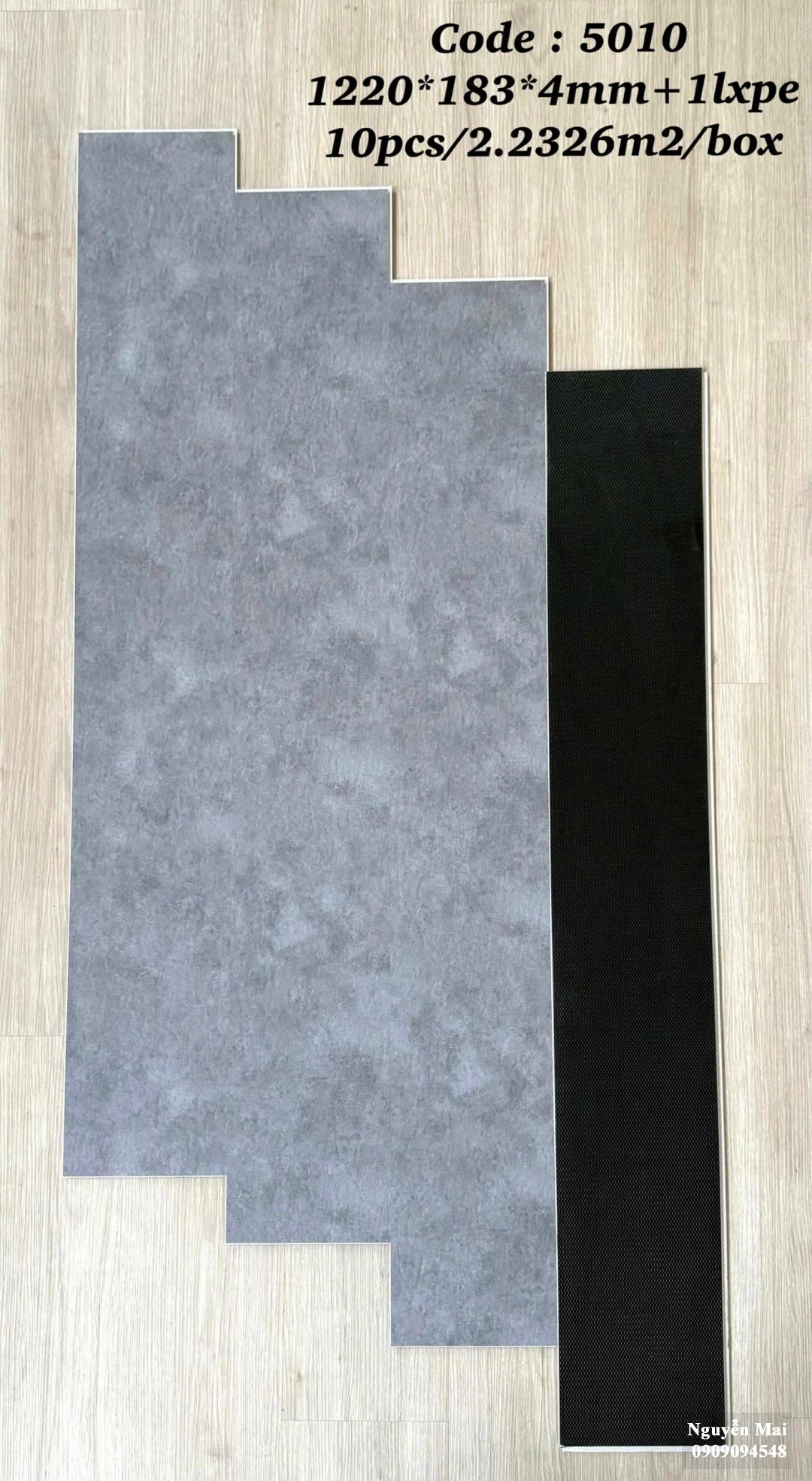 Sàn nhựa hèm khóa 4mm  5010